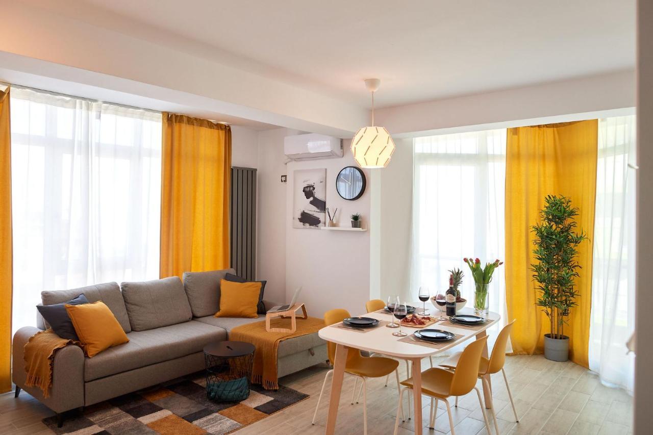 Fineloft Sea View Apartment-Spa N Pools Beach Resort Năvodari Exterior foto